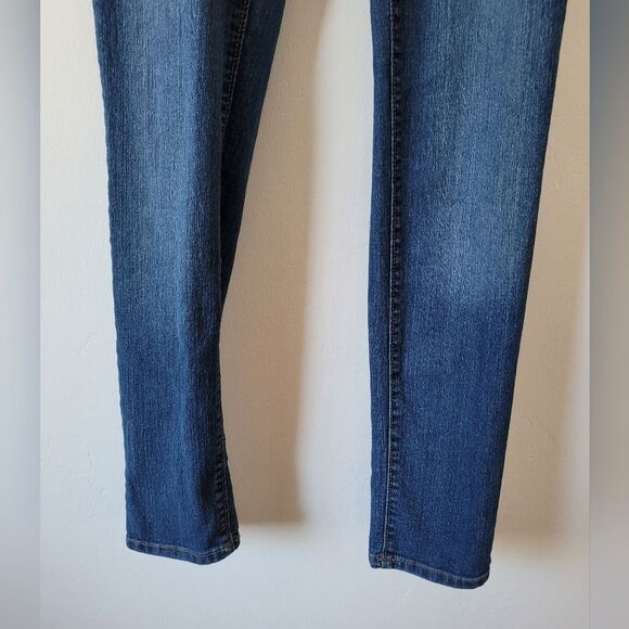 Old Navy Maternity Super Skinny Jeans Side Panel Medium Wash Comfy Pregnancy 6 - Picture 4 of 7